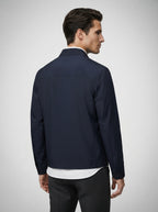 The Colvert Zip Blouson in Navy