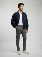 The Hadleigh Zip Bomber in Navy