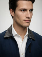 The Hadleigh Zip Bomber in Navy