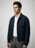 The Hadleigh Zip Bomber in Navy
