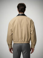 The Hadleigh Zip Bomber in Tan