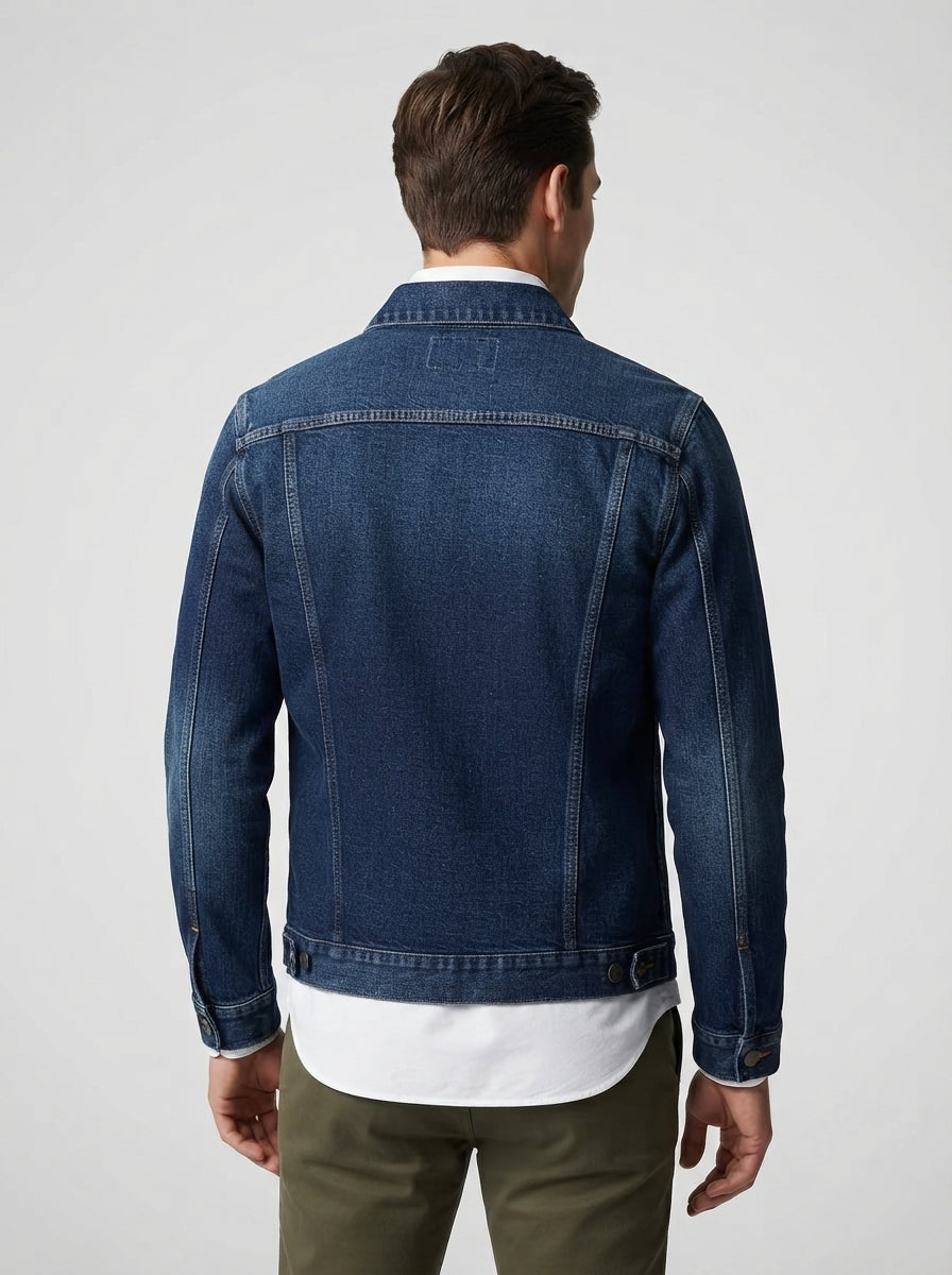 The Stanmore Denim Jacket in Blue