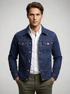 The Stanmore Denim Jacket in Blue