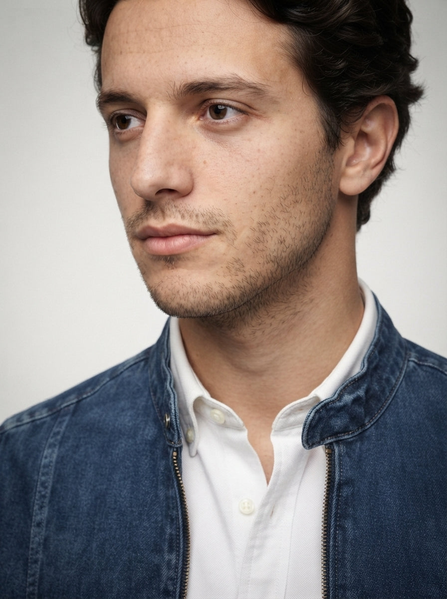 The Bramfield Zip Jacket in Blue