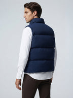 The Aylesford Padded Gilet in Navy