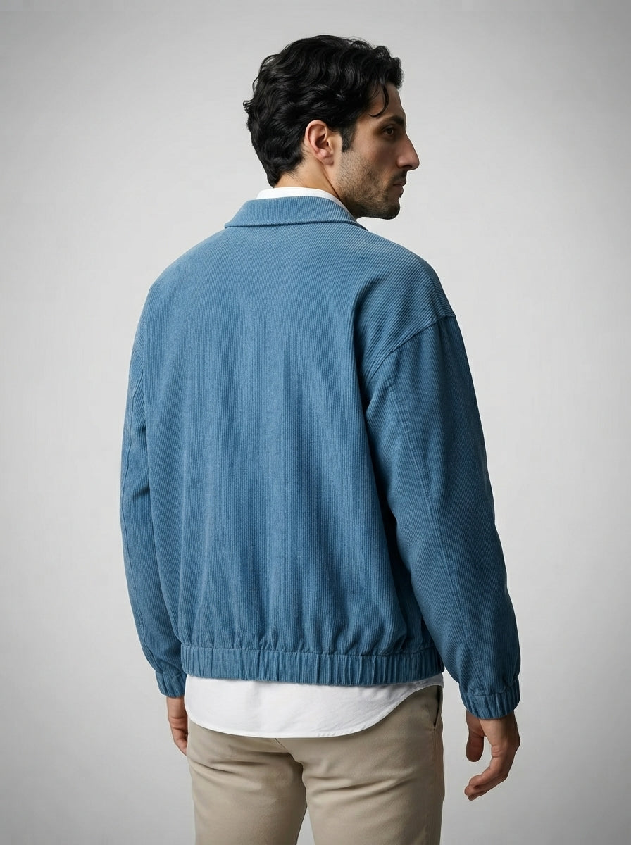 The Cotesmore Corduroy Jacket in Blue