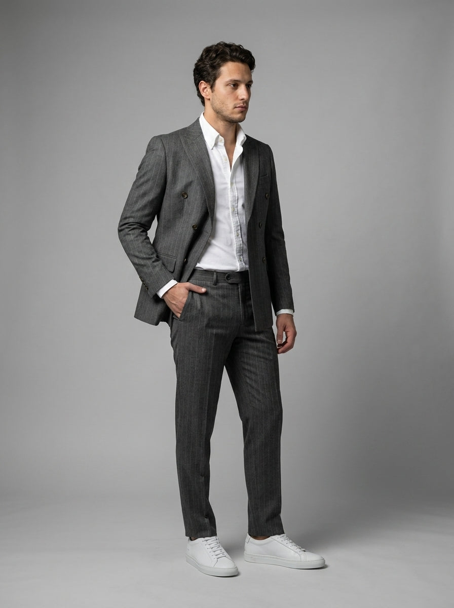 Gray Stripe / S, Gray Stripe / M, Gray Stripe / L, Gray Stripe / XL, Gray Stripe / 2XL,