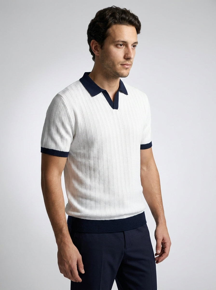 The Montrose Knit Set in White