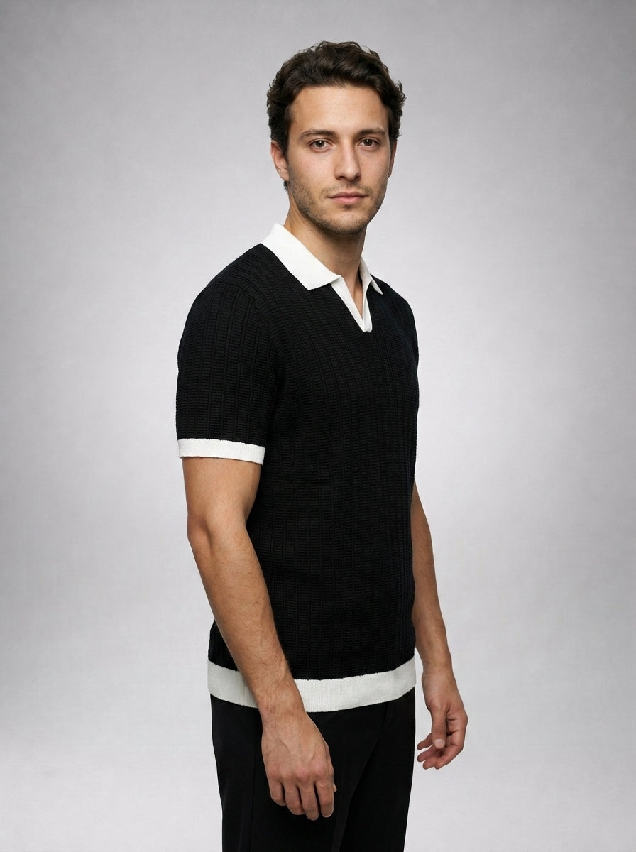 The Montrose Knit Set in Black