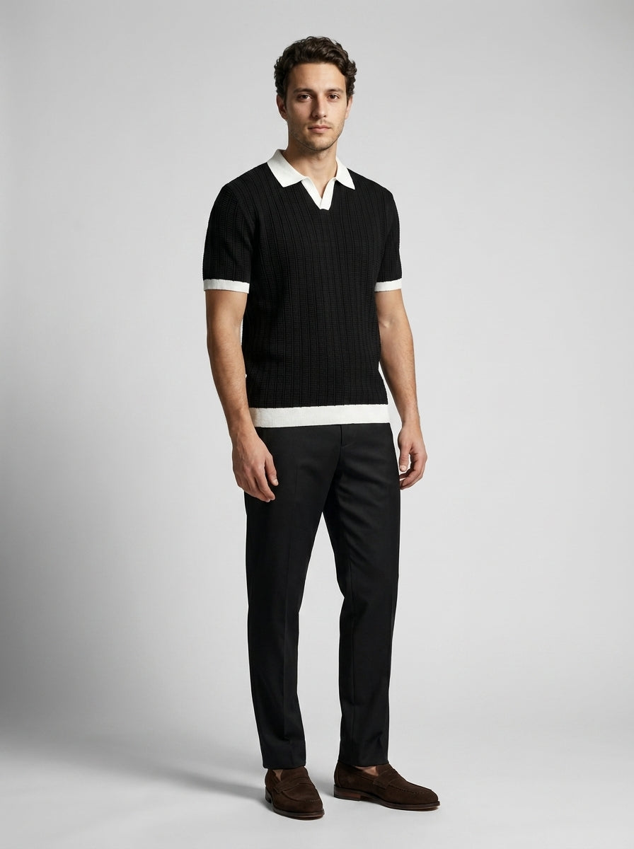 The Montrose Knit Set in Black