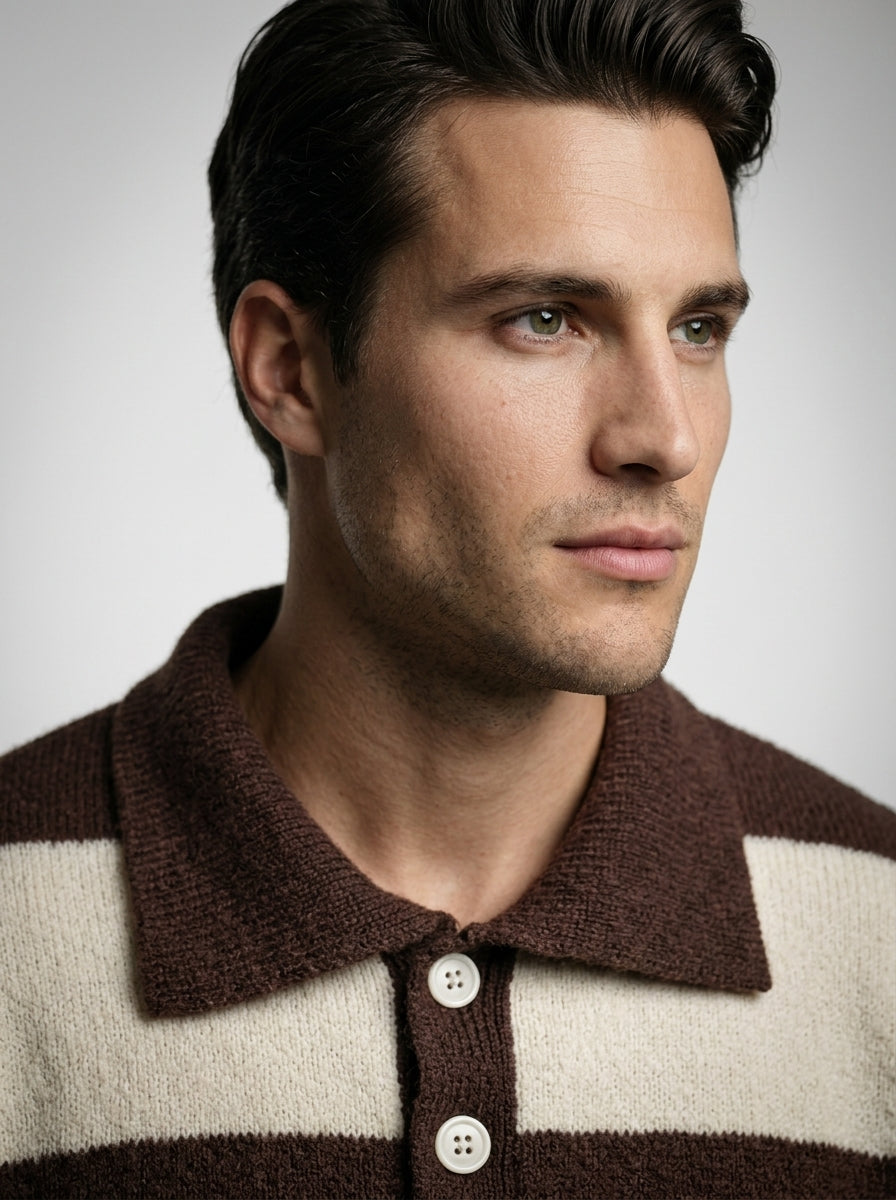 Brown/Cream / S, Brown/Cream / M, Brown/Cream / L, Brown/Cream / XL, Brown/Cream / 2XL,