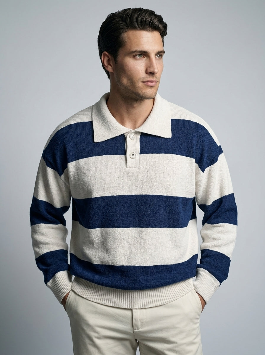 Navy/Cream / S, Navy/Cream / M, Navy/Cream / L, Navy/Cream / XL, Navy/Cream / 2XL,
