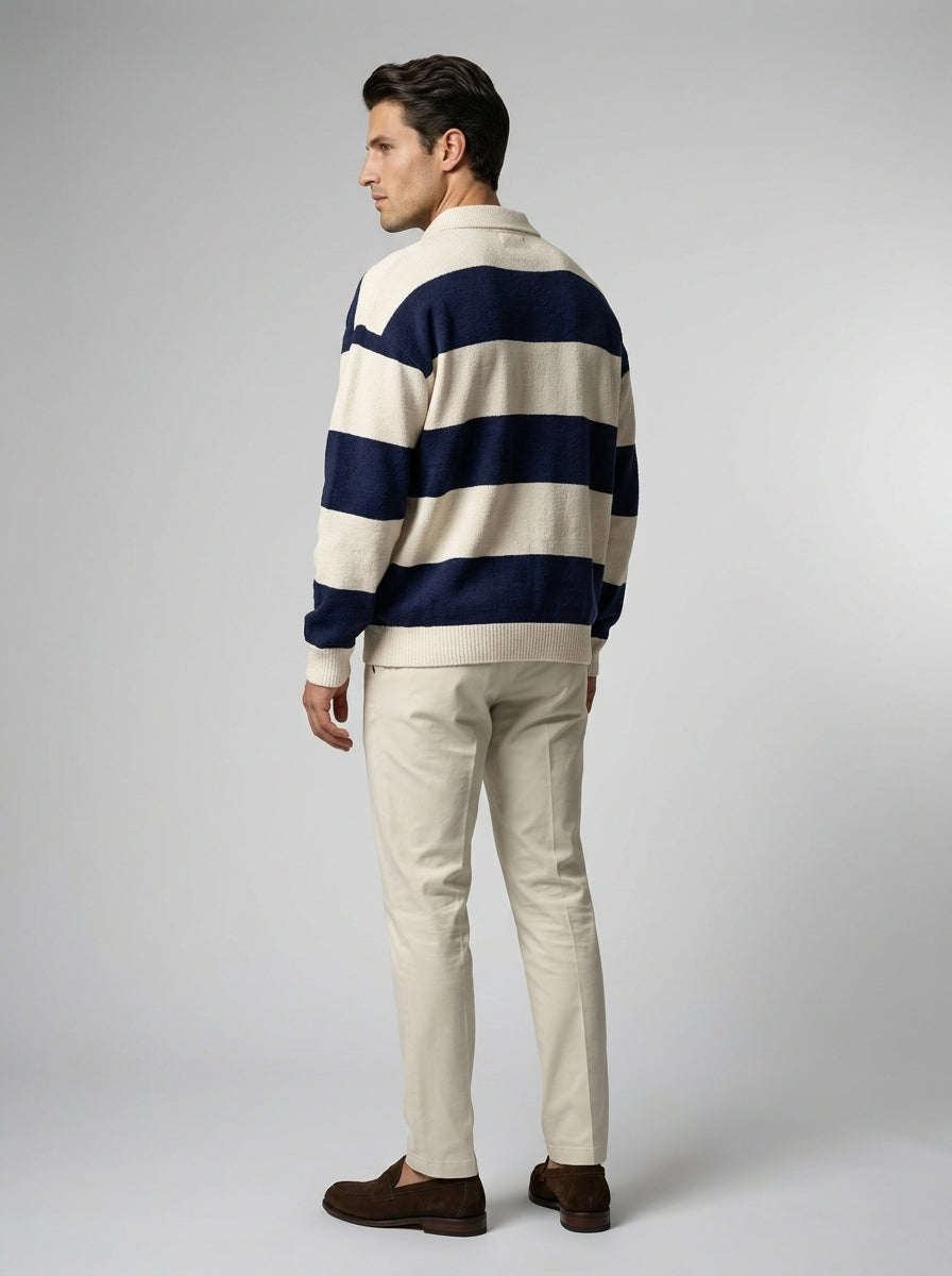 Navy/Cream / S, Navy/Cream / M, Navy/Cream / L, Navy/Cream / XL, Navy/Cream / 2XL,