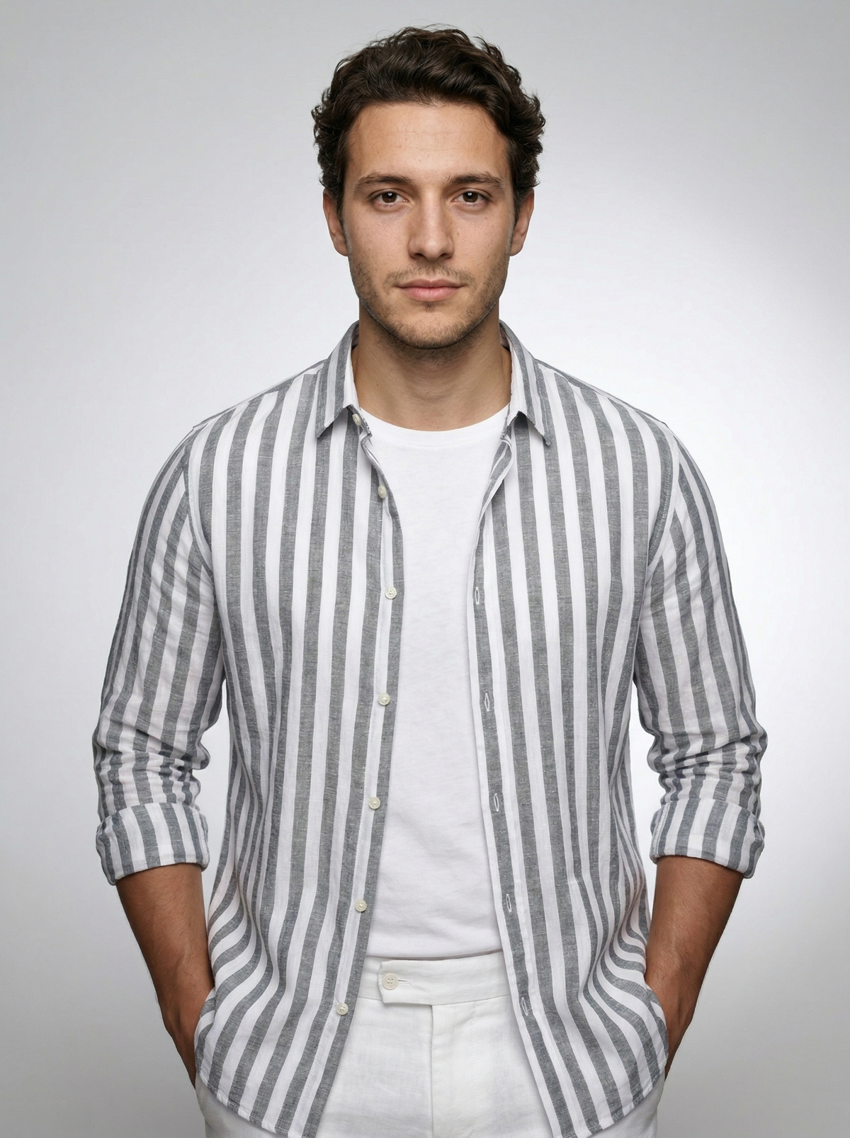 Grey Stripe / S, Grey Stripe / M, Grey Stripe / L, Grey Stripe / XL, Grey Stripe / 2XL,