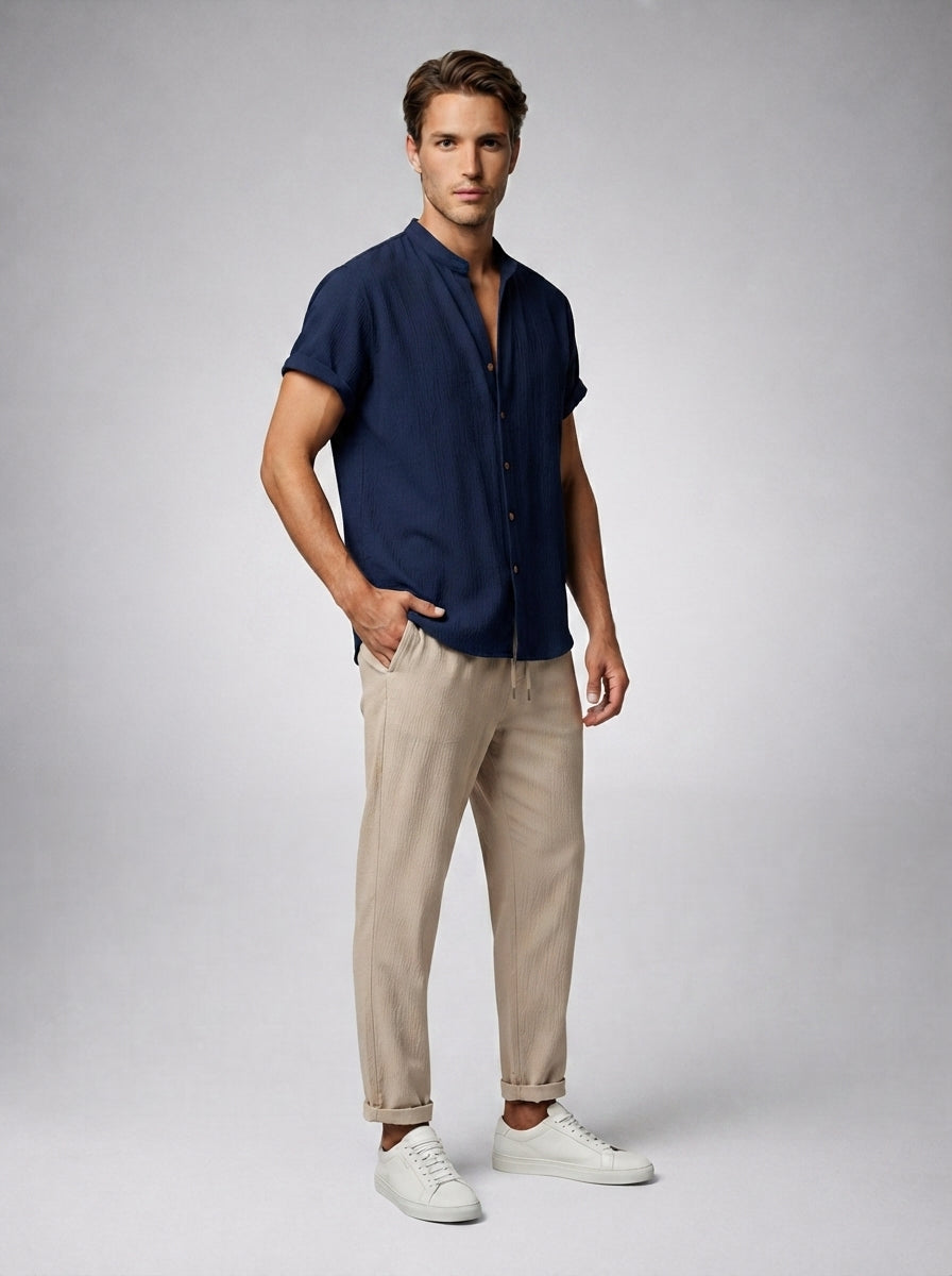 The Biarritz Set in Navy