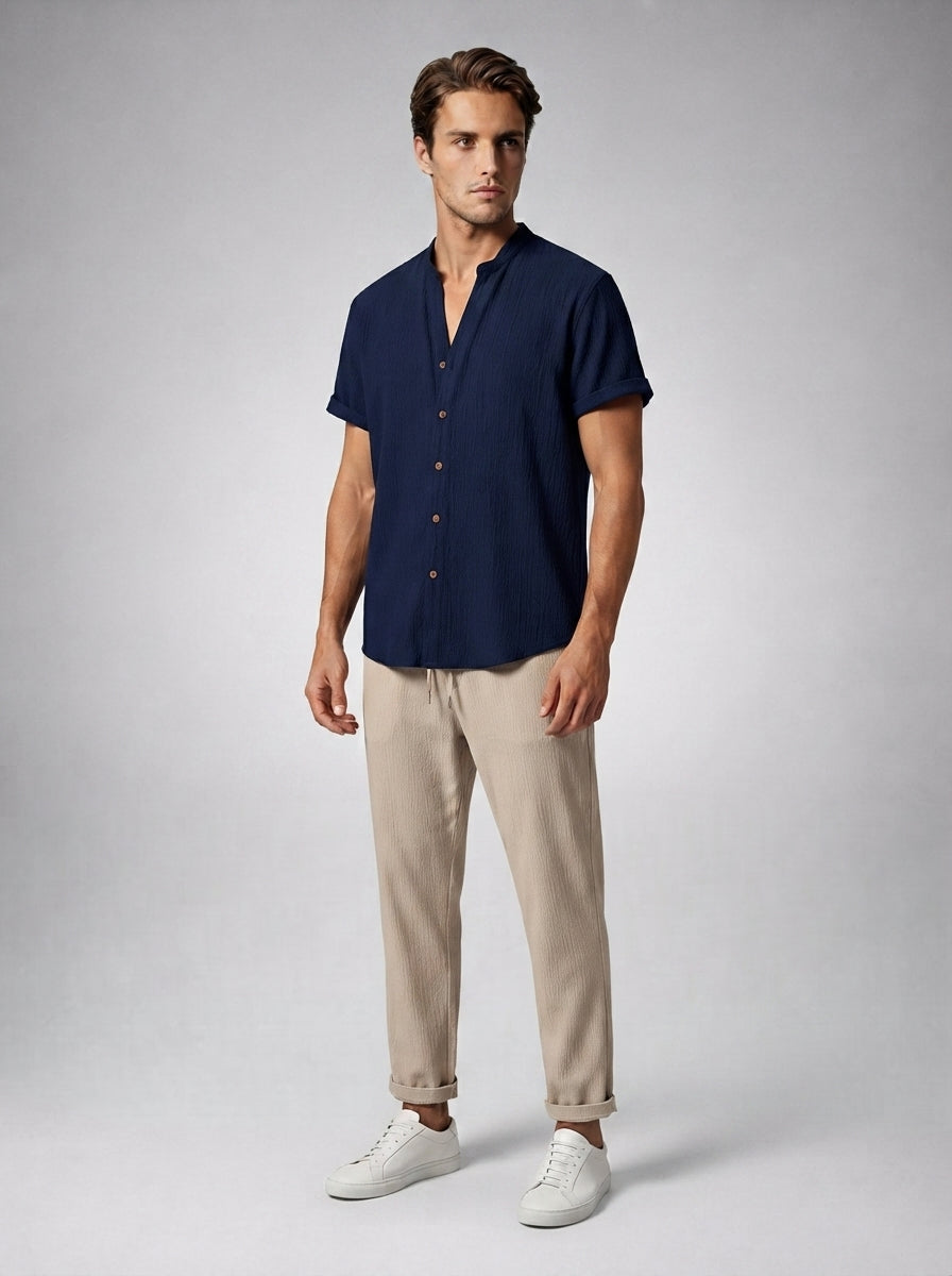 The Biarritz Set in Navy