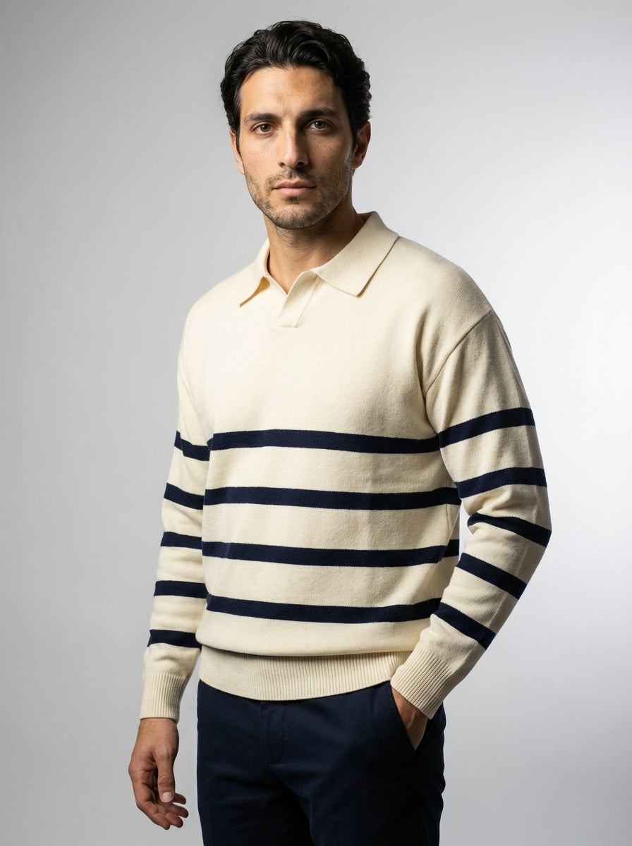 The Stockbridge Stripe Polo