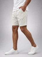 The Margate Pleat Short in Apricot