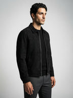 the-selborne-zip-jacket in Black