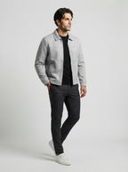 the-selborne-zip-jacket in Gray