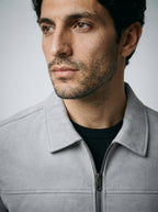 the-selborne-zip-jacket in Gray