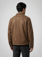 the-selborne-zip-jacket in Tan