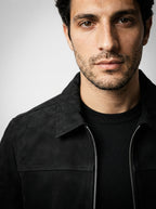the-selborne-zip-jacket in Black