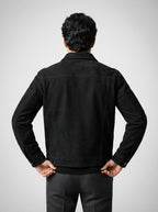 the-selborne-zip-jacket in Black