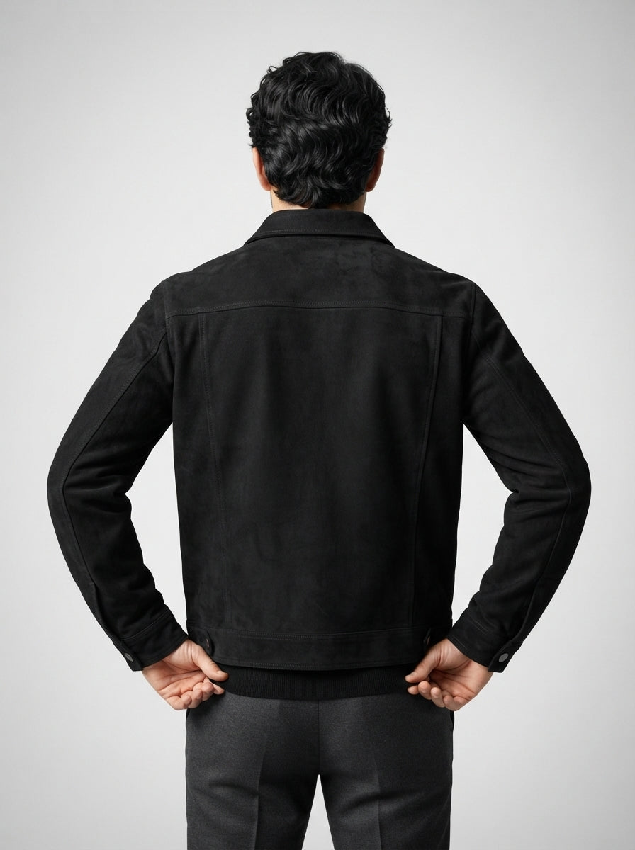 the-selborne-zip-jacket in Black