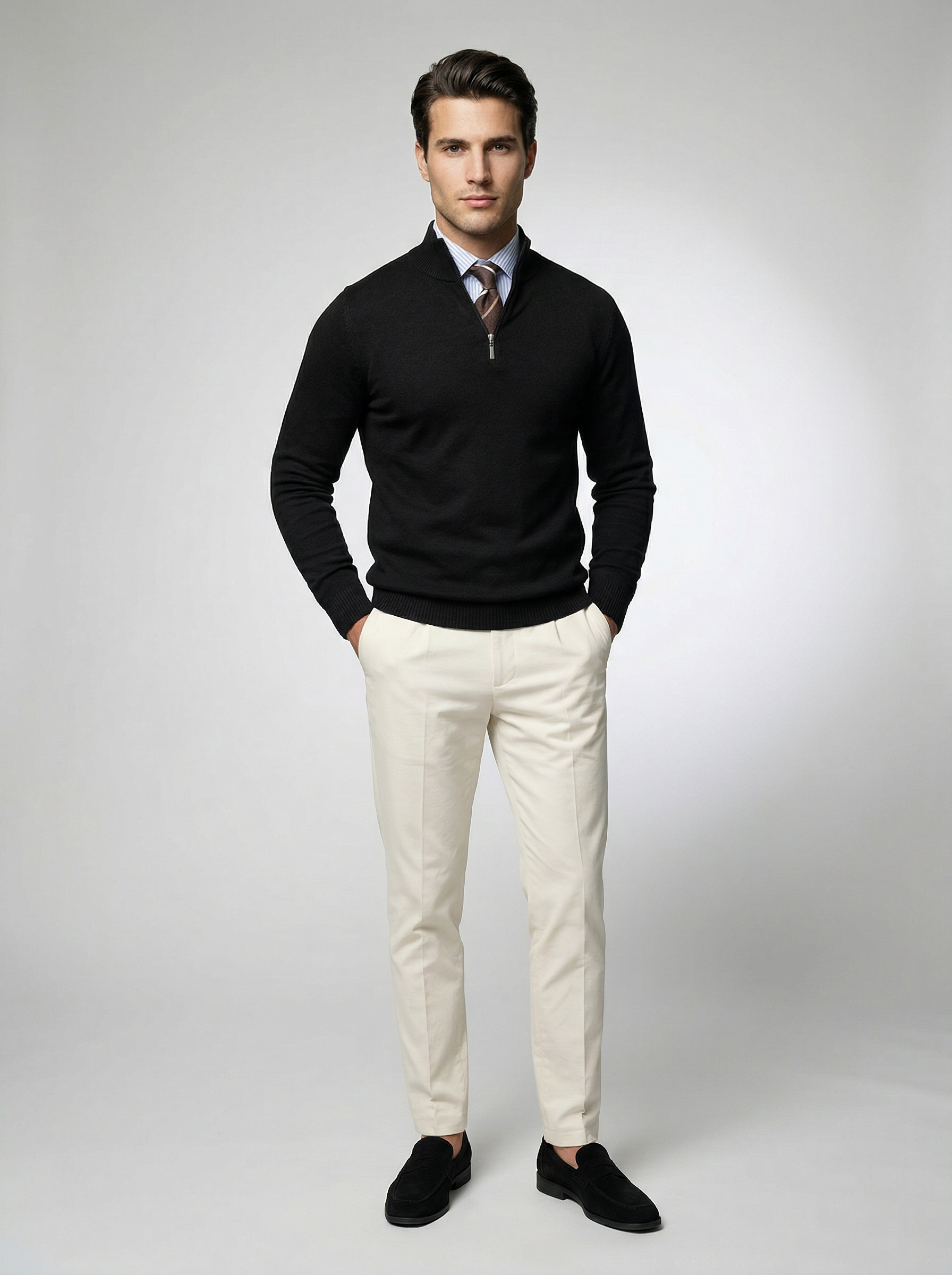 The Stirling Half Zip