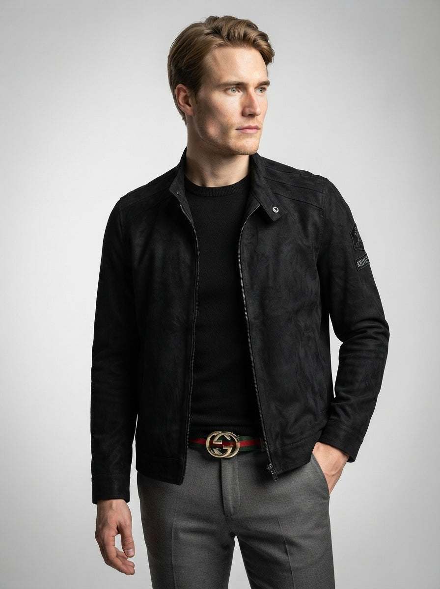 The Wetherby Zip Jacket in Black