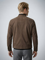 The Wetherby Zip Jacket in Brown