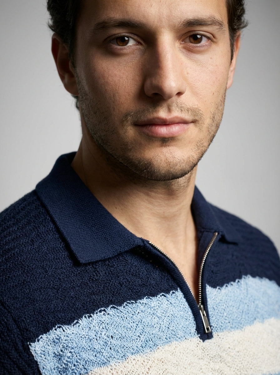 The Trevane Zip Polo