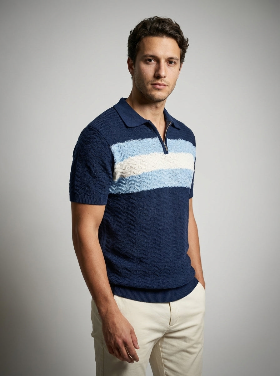 The Trevane Zip Polo