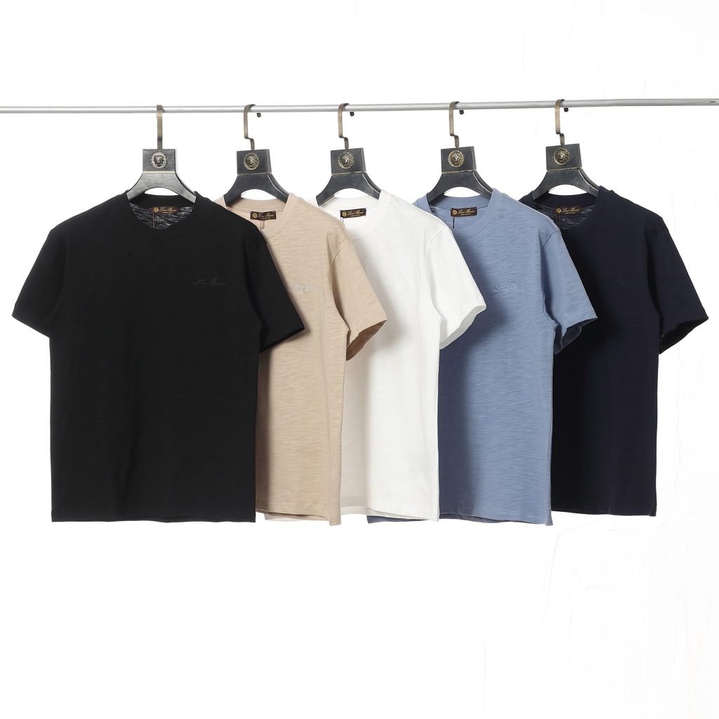 My-T Classic T-Shirt in black, beige, white, blue and navy