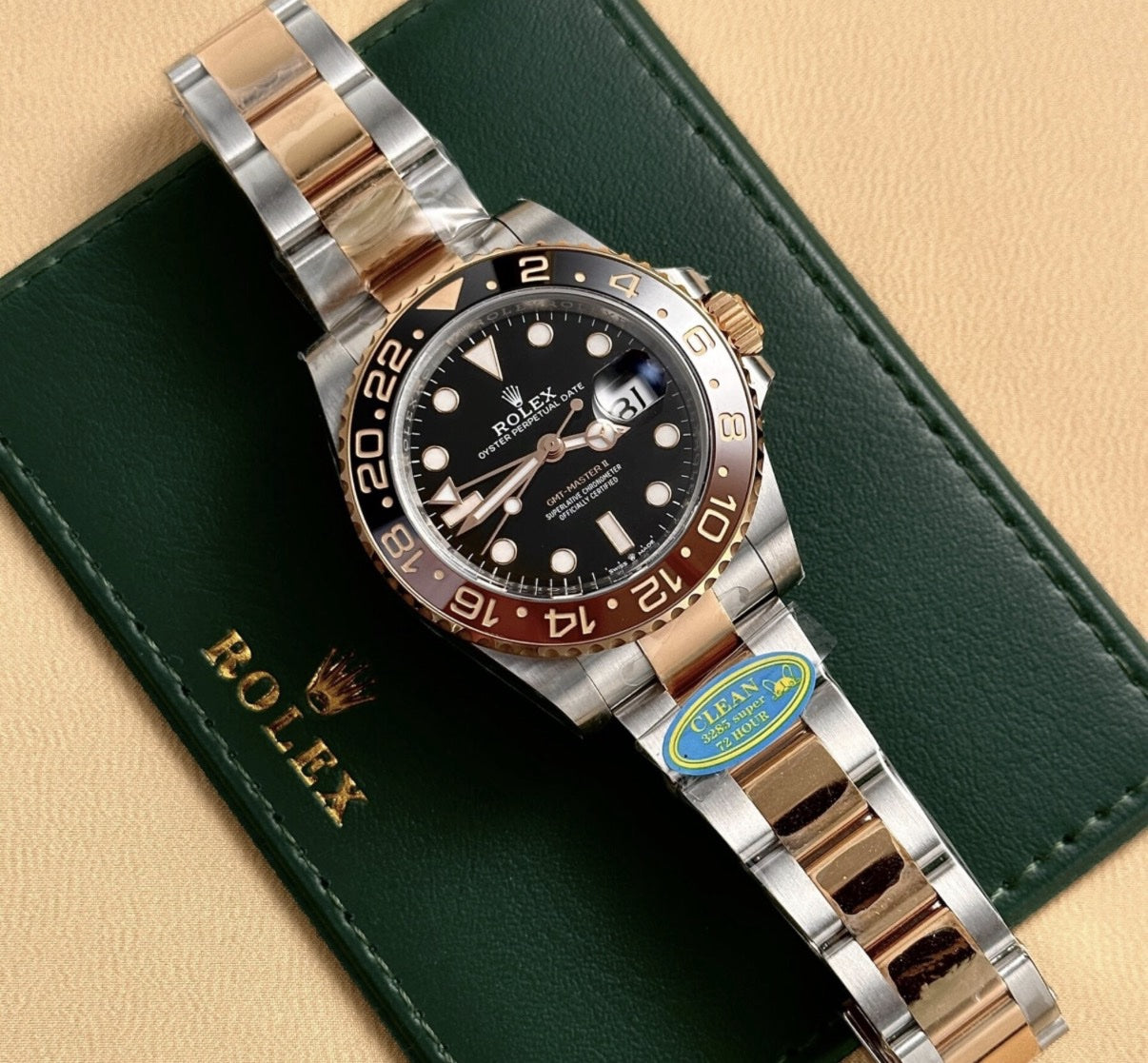 GMT-Master II 40mm black dial Oyster-style bracelet — product image