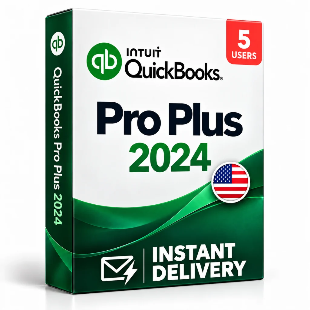 QuickBooks Pro Plus 2024 for 5 users